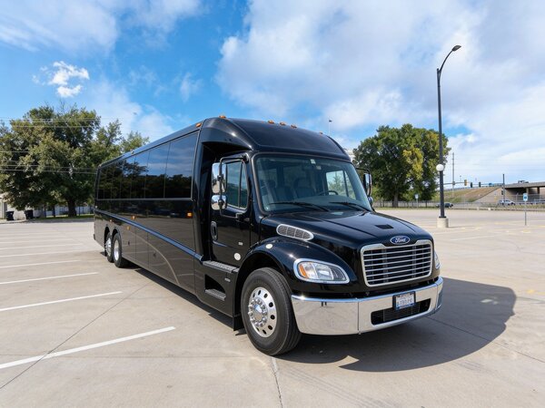 30 passenger minibus exterior